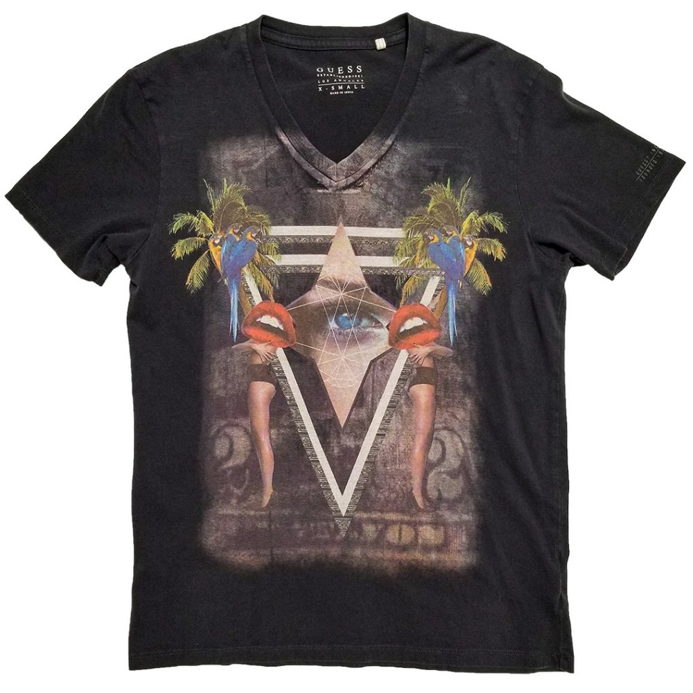 Guess Graphic T-Shirt - Size XS